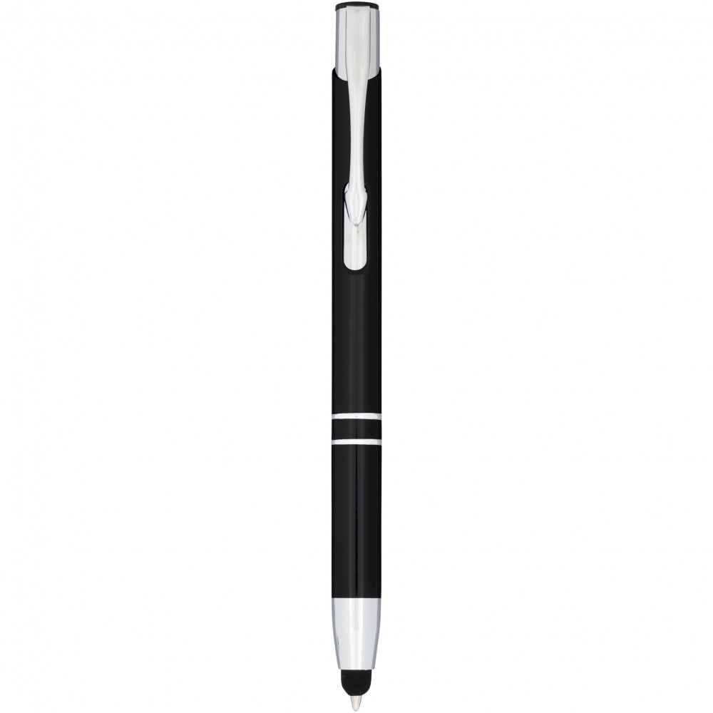 Logotrade Geschäftsgeschenke das Foto: Moneta Kugelschreiber mit Metall Touchpen