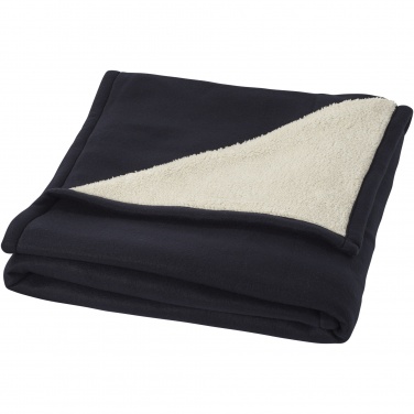Logotrade Werbegeschenke das Foto: Springwood Decke aus weichem Fleece und Sherpa-Plaid
