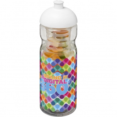 Logotrade Geschäftsgeschenke das Foto: H2O Active® Base 650 ml Sportflasche mit Stülpdeckel und Infusor