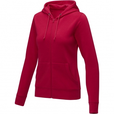 Logotrade Firmengeschenke das Foto: Theron Damen Kapuzenpullover mit Reißverschluss