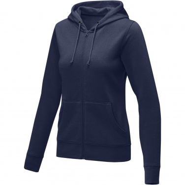 Logotrade Werbeartikel das Foto: Theron Damen Kapuzenpullover mit Reißverschluss