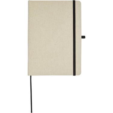 Logotrade Firmengeschenke das Foto: Tutico Hard Cover Notizbuch aus Bio Baumwolle