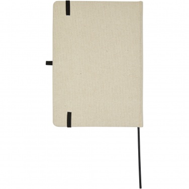 Logotrade Geschäftsgeschenke das Foto: Tutico Hard Cover Notizbuch aus Bio Baumwolle