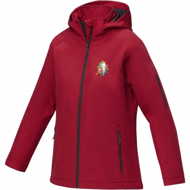 Logotrade Geschäftsgeschenke das Foto: Notus wattierte Softshell Damenjacke