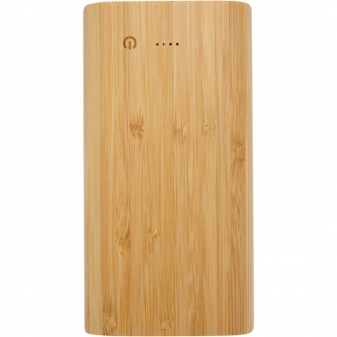 Logotrade Geschäftsgeschenke das Foto: Tulda 20.000 mAh Powerbank aus Bambus