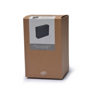 Logotrade werbemittel das Foto: ADAPT PD-Powerstation aus recyceltem Kunststoff, 72W