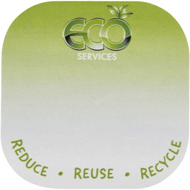 Logotrade Geschäftsgeschenke das Foto: Sticky-Mate® recycelte Haftnotizen mit runden Ecken