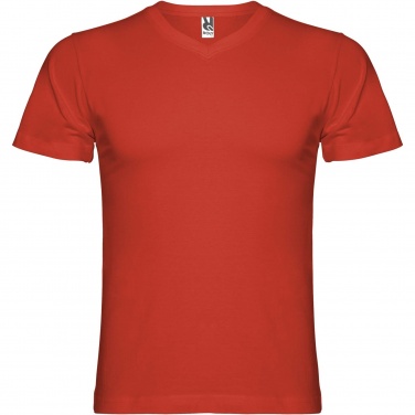 Logotrade werbemittel das Foto: Samoyedo T-Shirt mit V-Ausschnitt für Herren