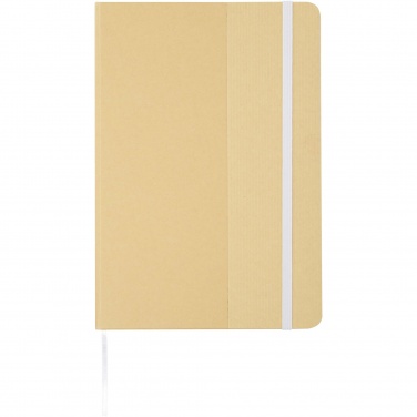 Logotrade Werbegeschenke das Foto: Nelida A5 Hardcover Notizbuch aus recyceltem Karton