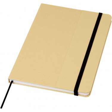 Logotrade werbemittel das Foto: Nelida A5 Hardcover Notizbuch aus recyceltem Karton