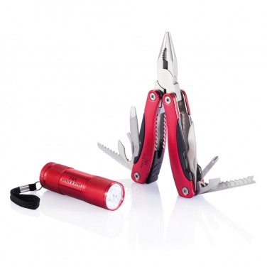 Logotrade Logogeschenke das Foto: Multitool und Taschenlampen Set