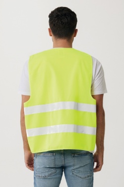 Logotrade Firmengeschenke das Foto: Sicherheitsweste aus GRS recyceltem PET