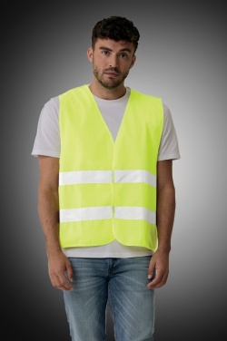 Logotrade Firmengeschenke das Foto: Sicherheitsweste aus GRS recyceltem PET