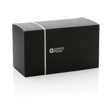 Logotrade werbemittel das Foto: Swiss Peak RCS recycelter PU Desk organizer