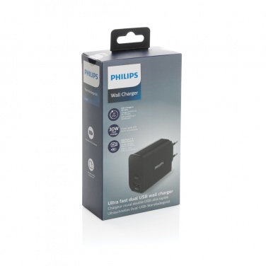 Logotrade Geschäftsgeschenke das Foto: Philips Ultra Fast PD Wall-Charger