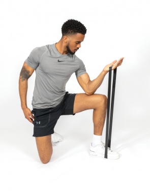 Logotrade Werbeartikel das Foto: 4-tlg. Set Fitnessbänder im Etui