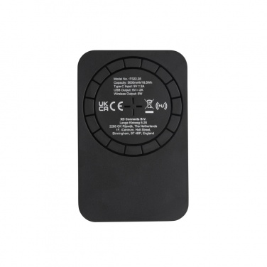 Logotrade werbemittel das Foto: Magnetische 5.000 mAh Wireless Powerbank