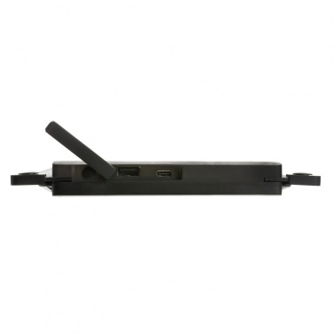 Logotrade Werbegeschenke das Foto: Solarpulse 5W tragbares Solarmodul aus RCS rPlastik