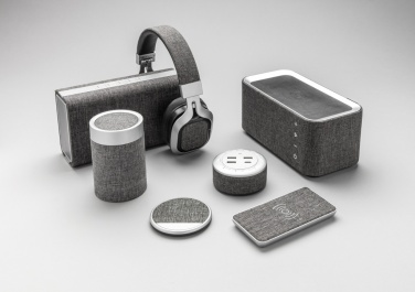 Logotrade werbemittel das Foto: Vogue Wireless-Charger Lautsprecher