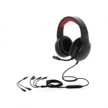 Logotrade Firmengeschenke das Foto: RGB Gaming Headset