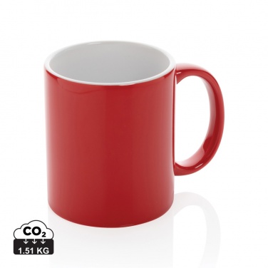 Logotrade Werbeartikel das Foto: Basic Keramiktasse, 350ml