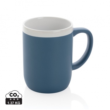 Logotrade werbemittel das Foto: Keramiktasse mit weißem Rand, 300ml