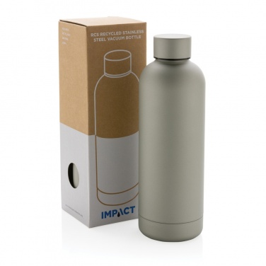 Logotrade Werbeartikel das Foto: Impact Vakuumflasche aus RCS recyceltem Stainless-Steel