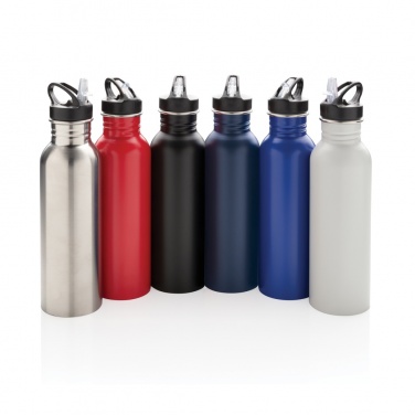 Logotrade Werbegeschenke das Foto: Deluxe Sportflasche aus Edelstahl