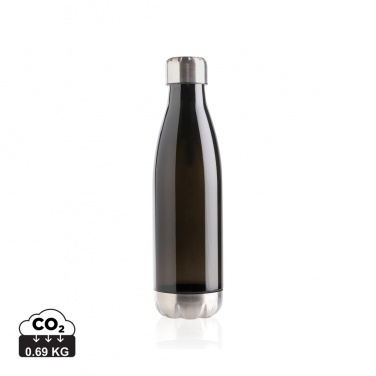 Logotrade Werbegeschenke das Foto: Auslaufsichere Trinkflasche mit Stainless-Steel-Deckel