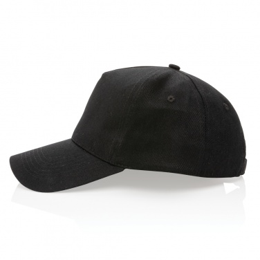 Logotrade Geschäftsgeschenke das Foto: Impact 5 Panel Kappe aus 280gr rCotton mit AWARE™ Tracer