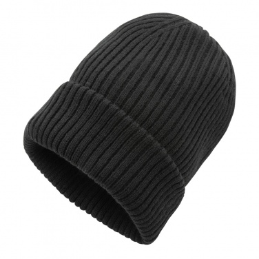 Logotrade werbemittel das Foto: Impact AWARE™ Polylana® doppelt gestrickte Mütze
