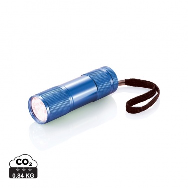 Logotrade werbemittel das Foto: Quattro Aluminiumtaschenlampe