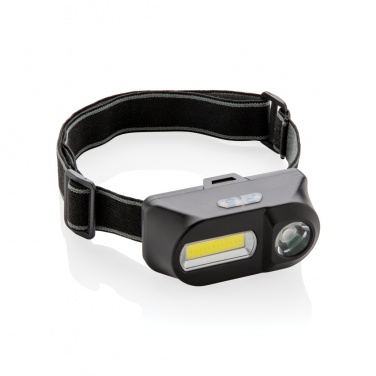 Logotrade Logogeschenke das Foto: COB und LED Stirnlampe