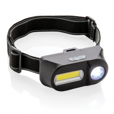 Logotrade Geschäftsgeschenke das Foto: COB und LED Stirnlampe