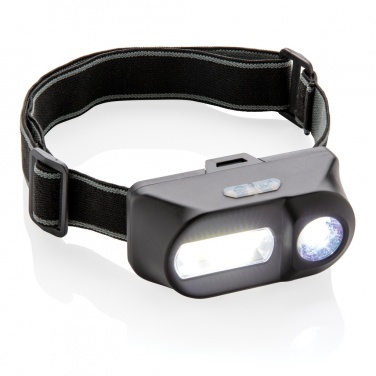 Logotrade Geschäftsgeschenke das Foto: COB und LED Stirnlampe