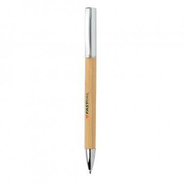 Logotrade Werbegeschenke das Foto: Moderner Bambus-Stift
