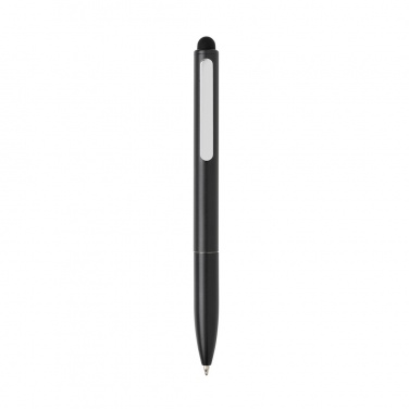 Logotrade Firmengeschenke das Foto: Kymi Stift mit Stylus aus RCS recyceltem Aluminum