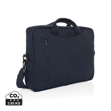Logotrade Werbegeschenke das Foto: Laluka AWARE™ 15.4" Laptop-Tasche aus recycelter Baumwolle