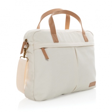 Logotrade Geschäftsgeschenke das Foto: Impact AWARE™ 16 oz. rCanvas Laptop-Tasche