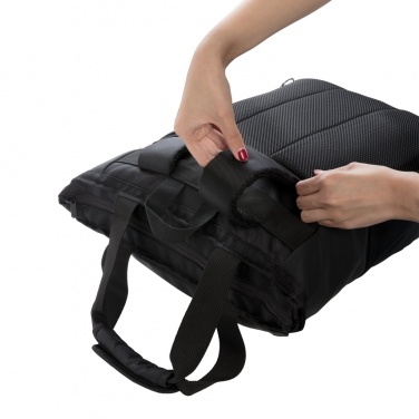 Logotrade Firmengeschenke das Foto: Swiss Peak RFID 15" Laptop-Trage-Tasche PVC-frei