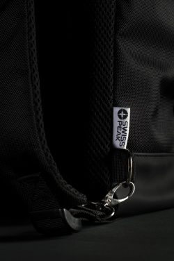 Logotrade werbemittel das Foto: Swiss Peak RFID 15" Laptop-Trage-Tasche PVC-frei