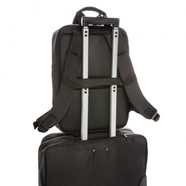 Logotrade Werbeartikel das Foto: Soho Business RPET 15.6" Laptop-Rucksack, PVC-frei