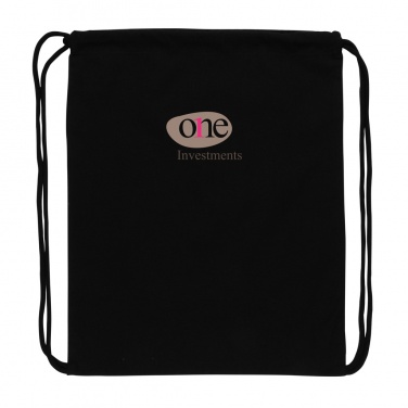 Logotrade Logogeschenke das Foto: Impact AWARE™ recycelter Baumwoll-Sportbeutel 145gr