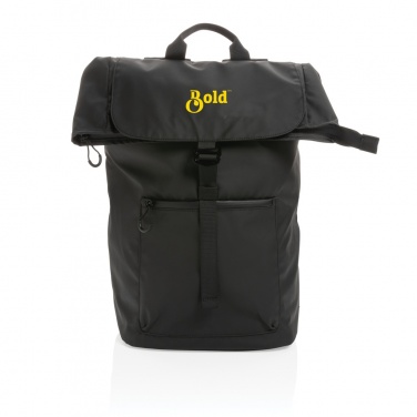 Logotrade Werbeartikel das Foto: Impact AWARE™ RPET wasserabweisender 15.6" Laptop-Rucksack