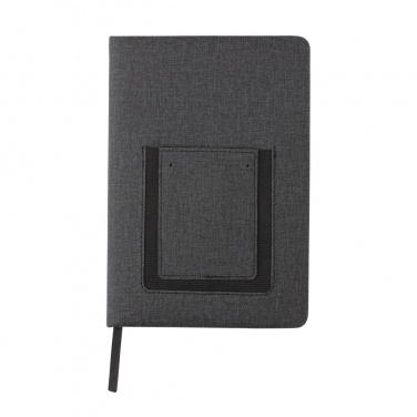 Logotrade werbemittel das Foto: Deluxe A5 Notizbuch mit Telefontasche