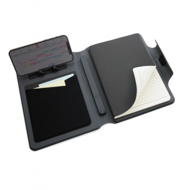Logotrade Werbeartikel das Foto: Artic magnetisches 10W Wireless Charging Notizbuch