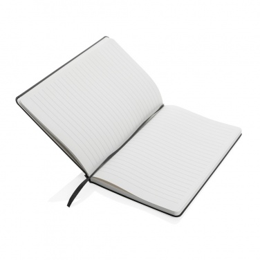 Logotrade Werbeartikel das Foto: A5 Impact Steinpaper Hardcover Notizbuch