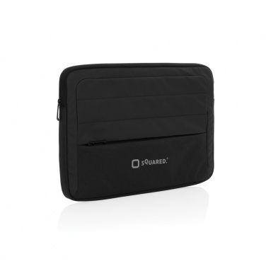 Logotrade Werbeartikel das Foto: Armond AWARE™ RPET 15.6" Laptop-Sleeve