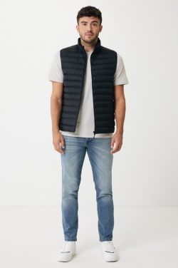 Logotrade Werbegeschenke das Foto: Iqoniq Meru Herren Bodywarmer aus recyceltem Polyester