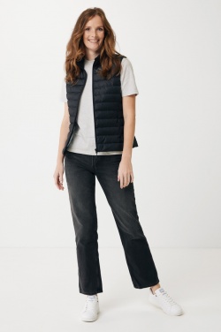 Logotrade Firmengeschenke das Foto: Iqoniq Meru Damen Bodywarmer aus recyceltem Polyester
